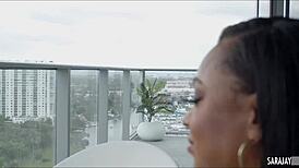 sara jay plunges strap-on deep into porsha carreras wet pussy