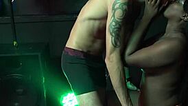 First interracial experience with big cock