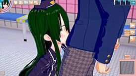 Re Zero Crusch Gets Breasts Rubbed In 3D CG Hentai Anime