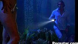 mari possa spreads her pussy for hardcore sex in the wild, feeling intense pleasure