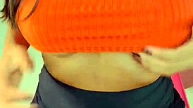 You crazy for dick in short shorts and mini top