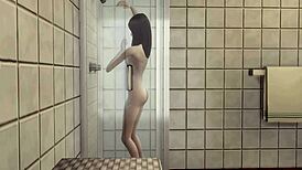 hermanastro folla a su hermanastra japonesa después de una discusión