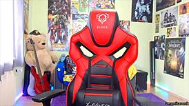 Sexy Gamer Teen 18+ Flashing Boobs Ass and Set Up