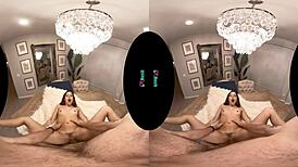 vanna bardot celebrates new years with bent over pov fuck