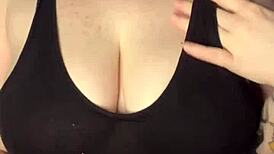 Watch Me Slapping My Huge Tits Hard Against the Table in This Preview