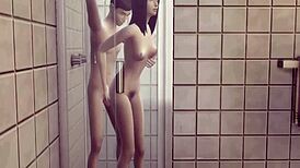 hermanastro folla a su hermanastra japonesa después de una discusión