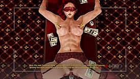 pale carnations part 4 with bondage and blowbang fun