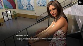 Complete gameplay of college bound part 7 in 3D anime style.