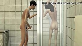 hermanastro folla a su hermanastra japonesa después de una discusión