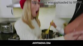 Tiny blonde teen stepdaughter available anytime for stepdad