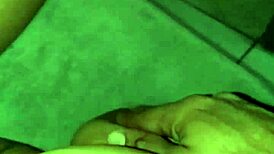 She fell asleep watching Netflix, and I filmed her saggy natural tits secretly.