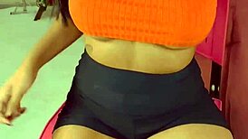 You crazy for dick in short shorts and mini top