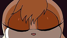 Vanilla the rabbit is a sexy witch with big tits 😈