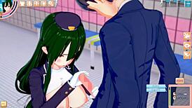 Re Zero Crusch Gets Breasts Rubbed In 3D CG Hentai Anime