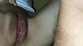 I lick my stepsister's hot pussy in homemade bareback scene