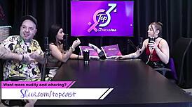 evelyn zain fails ballbusting and needle in sack for cuckold