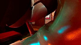 American Girl Says She Loves Cock In 3D Hentai