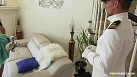 maya bijou gives her stepdad a blowjob, calling him the worst