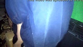 I pull her thong aside and fuck her on the kitchen couch.