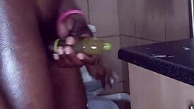 Big ass fucked in kitchen.