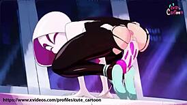 Ever wondered about Spider-Gwen's full hentai adventure?