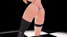 Enjoy this sexy bikini dance by M Ir ai Akari.