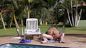 Marsha Love and Matheus Castro Share an Intimate Outdoor Moment in Nature.