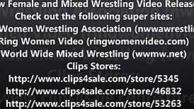 i'm in nude wrestling with ball kicking and face sitting, oops blowjob too