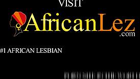 Ebony Lesbian Muff Diving And Pussy Licking To Orgasm