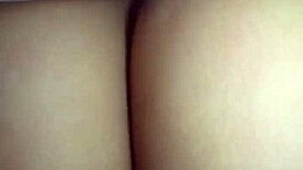 Cheating wife feels excited teasing cuck with big ass squat riding