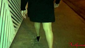 Safada Showing Off Her Big Ass on Public Bus and Market