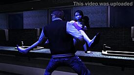 luis banging asian babe kay hartman in the club bathroom 😏