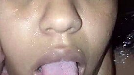 american teen brunette fucked in bathroom pov 😈