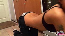 Let Me Flash My Panties in Skinny Jeans