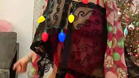 Anna Maria Latina Milf Shows Holiday Sexiness Boldly