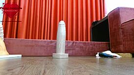 Floozyjezebelle Big Ass Fucked By Hankeys Toys Huge Dildos Shemale Webcam Show