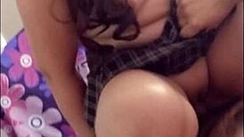 porfin cogí el culo apretado de mi hijastra, casi me vengo en 2 minutos en esa vagina estrecha caliente y peladita... qué ricos gemidos soltaba la condenada chamaca casero real