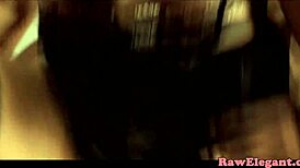 feisty office babe assfucked by black cock in stockings