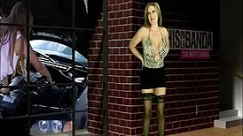 nicky ferrari, my step mom, hosts a steamy live show