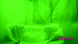 Latina's Small Waist in Ass Plug Training