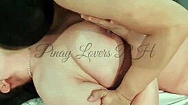 Amateur Pinay Licks Ass And Shaved Pussy Before Creampie