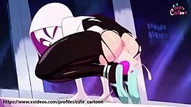 Ever wondered about Spider-Gwen's full hentai adventure?