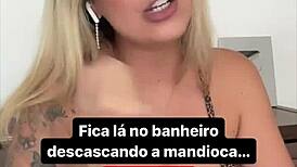 Joyce Gumiero oral ve anal aksiyonda şok ihanet