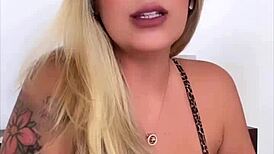 Joyce Gumiero oral ve anal aksiyonda şok ihanet