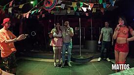 Birthday celebration turns wild at swing house