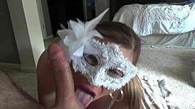 I love sucking and deepthroating my husband's big cock, swallowing every drop