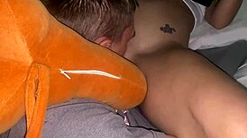Cute lesbian brunette girl experiences orgasms during assfucking in chronological order