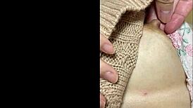 Asian Babe's Pussy Gets Wet From Slow Lingerie Touch