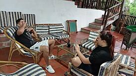 I sucked my brother-in-law's monster cock then he fucked me missionary