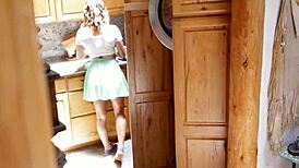 Massive Dong Fulfills Horny Babe's Dirty Fantasies